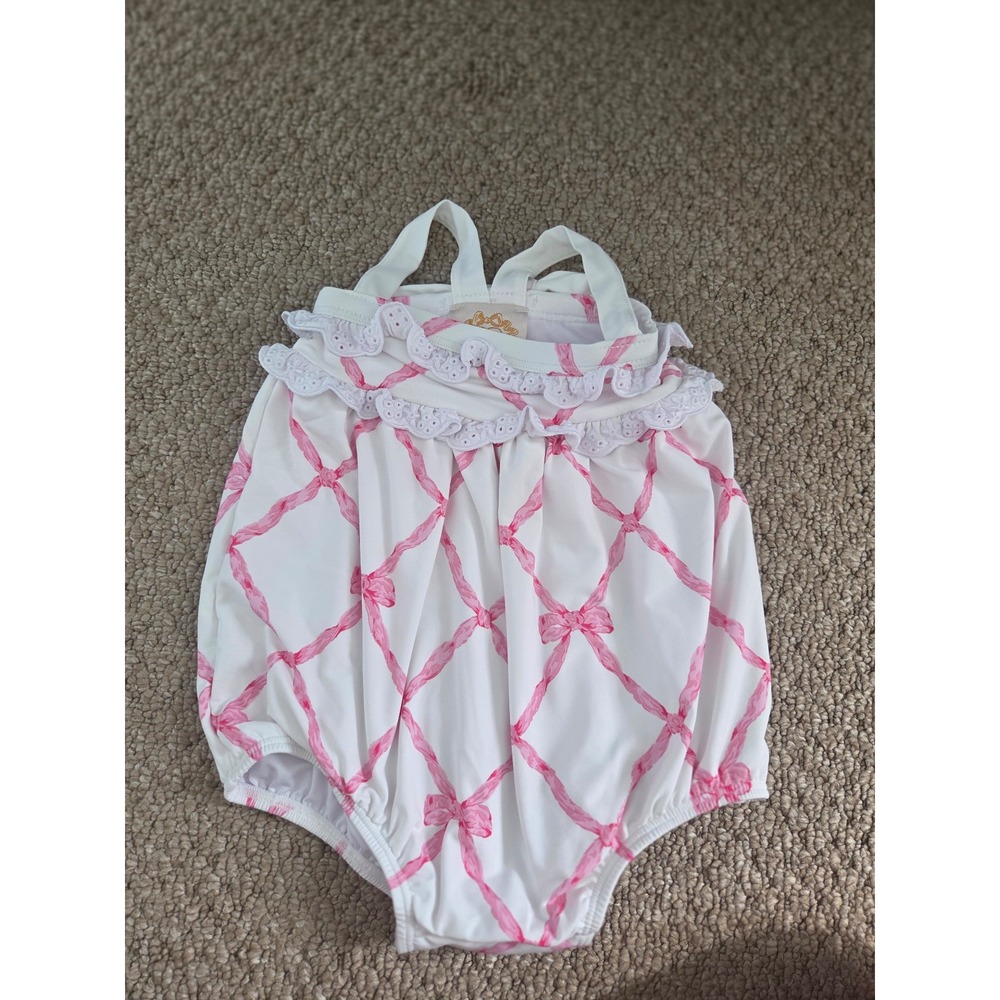 Beaufort bonnet company baby girl swimsuit 6-12 mos